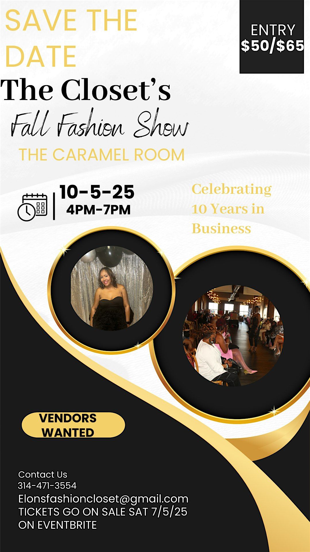 The Closet’s Fall Fashion Show 10 year anniversary, 5 October | Event in St. Louis | AllEvents