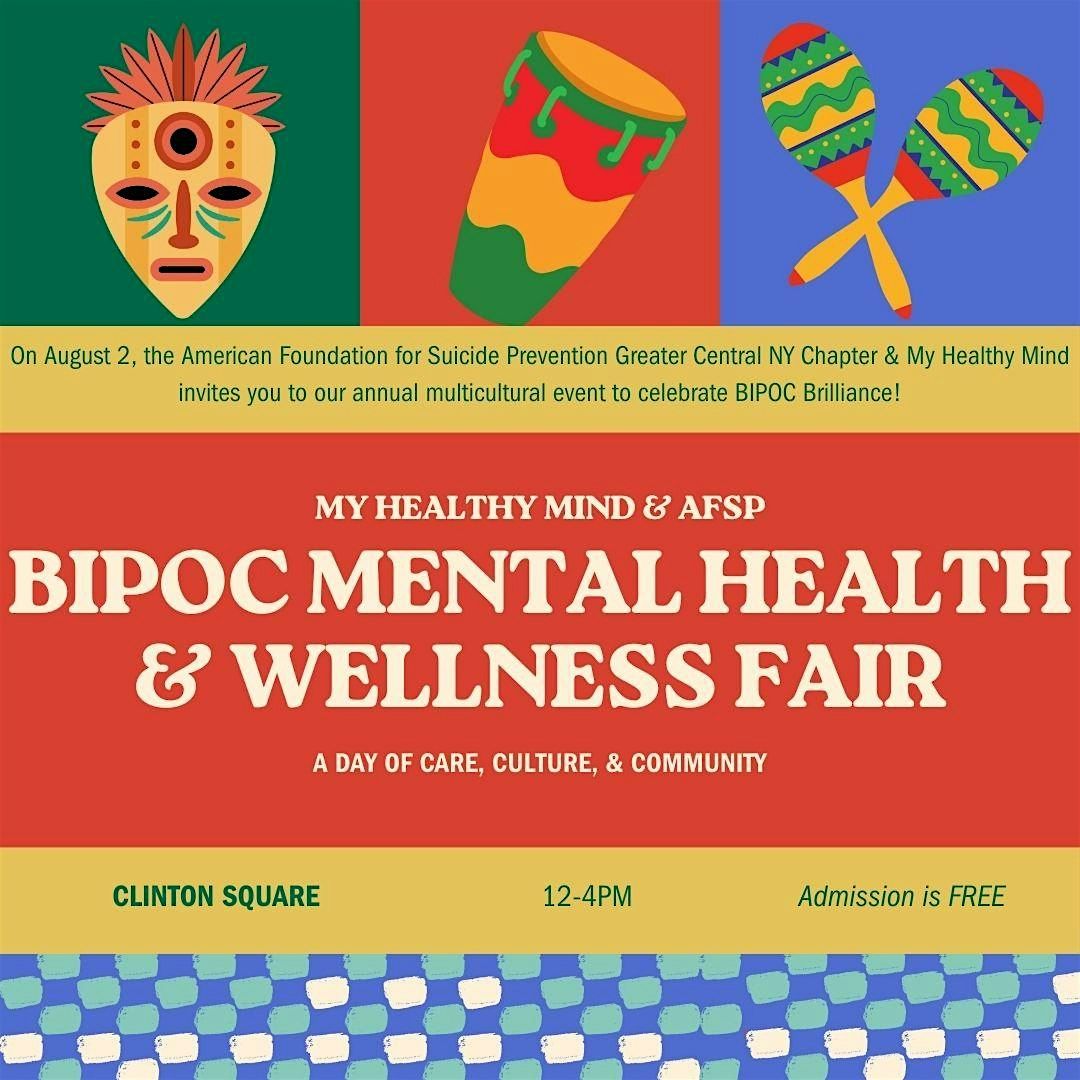 BIPOC Mental Health & Wellness Fair, 2 August | Event in Syracuse | AllEvents