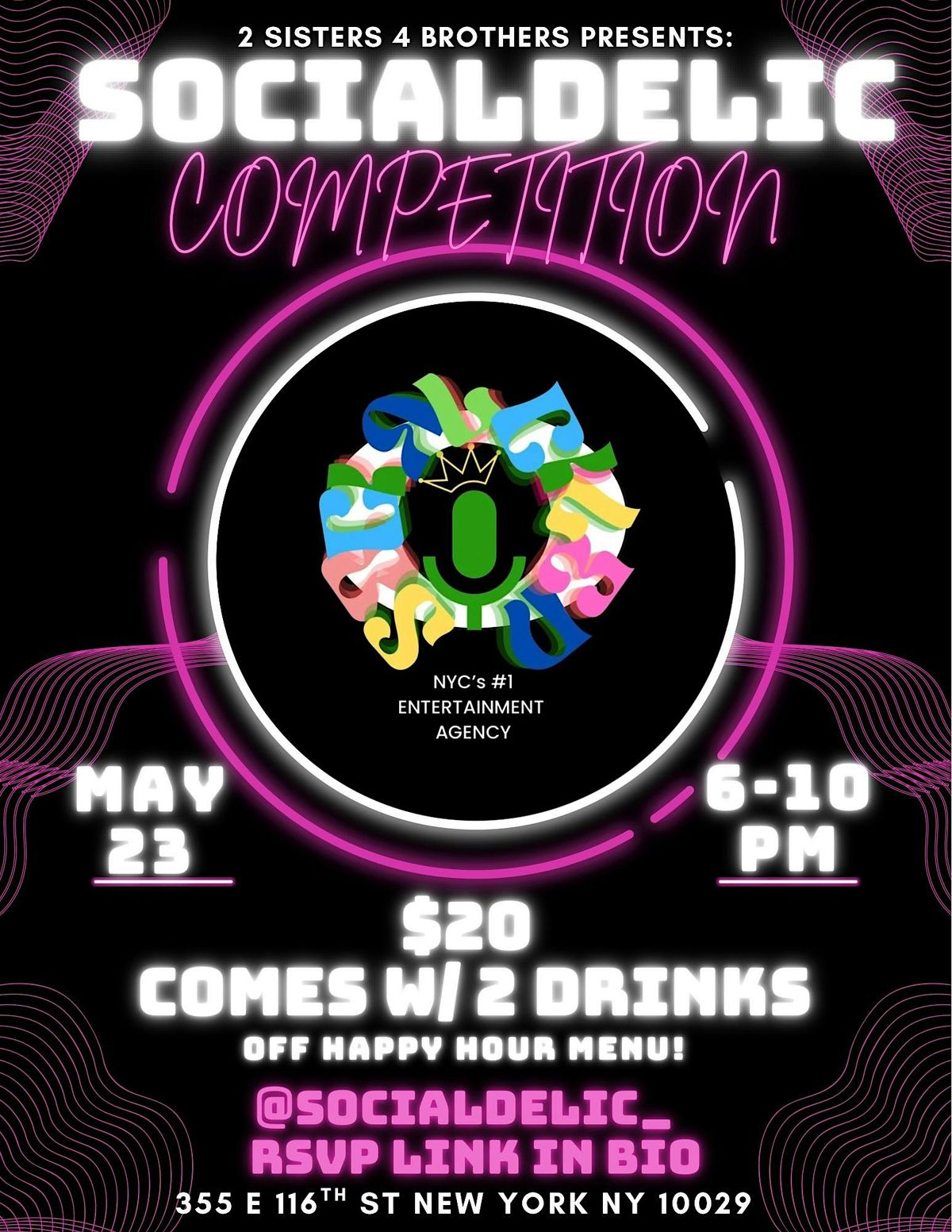 SOCIALDELIC COMPETITION, 23 May | Event in New York | AllEvents