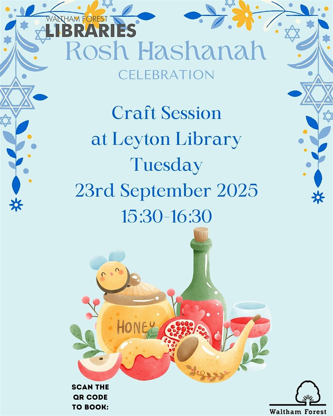 Rosh Hashanah Craft @Wood Street Library | Event in London | AllEvents