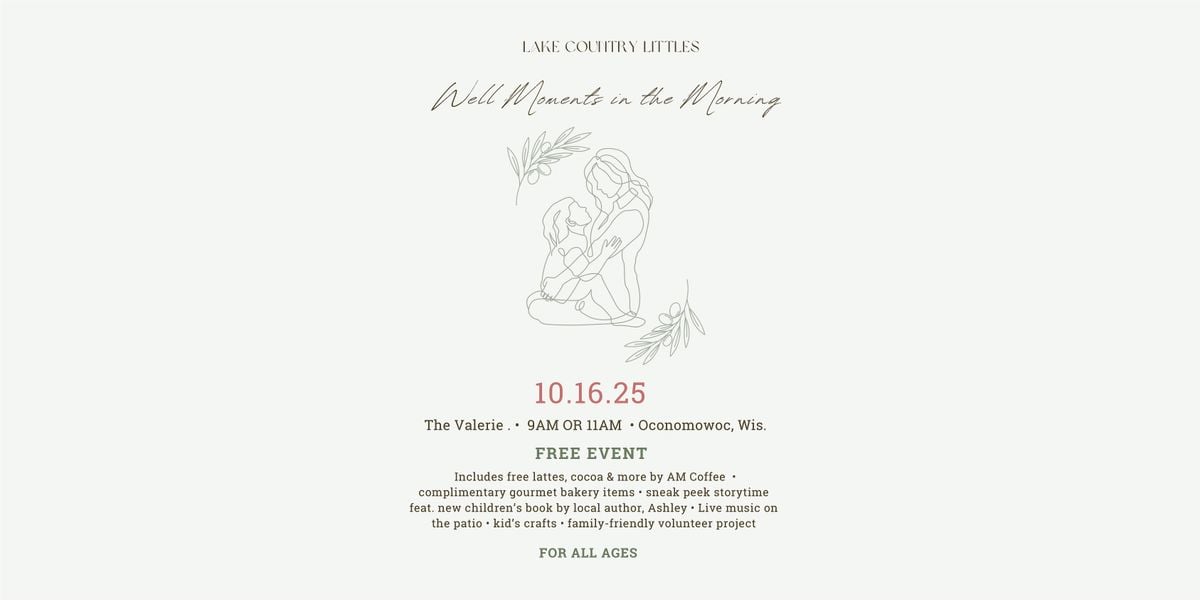 Well Moments in the Morning, 16 October | Event in Oconomowoc | AllEvents