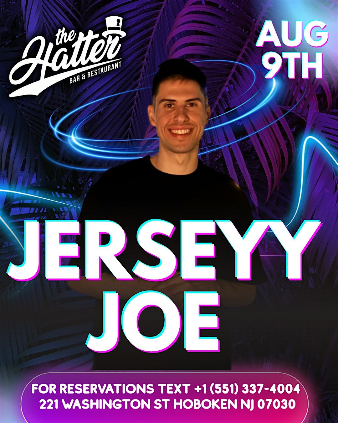 Jerseyy Joe Takeover at Madd Hatter Hoboken, 9 August | Event in Hoboken | AllEvents