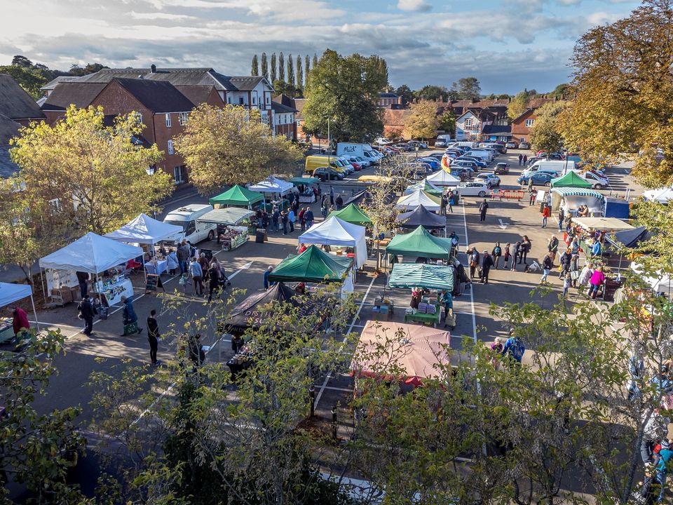 Farnham Town Council Farmers’ Market, Central Car Park, Farnham, March
