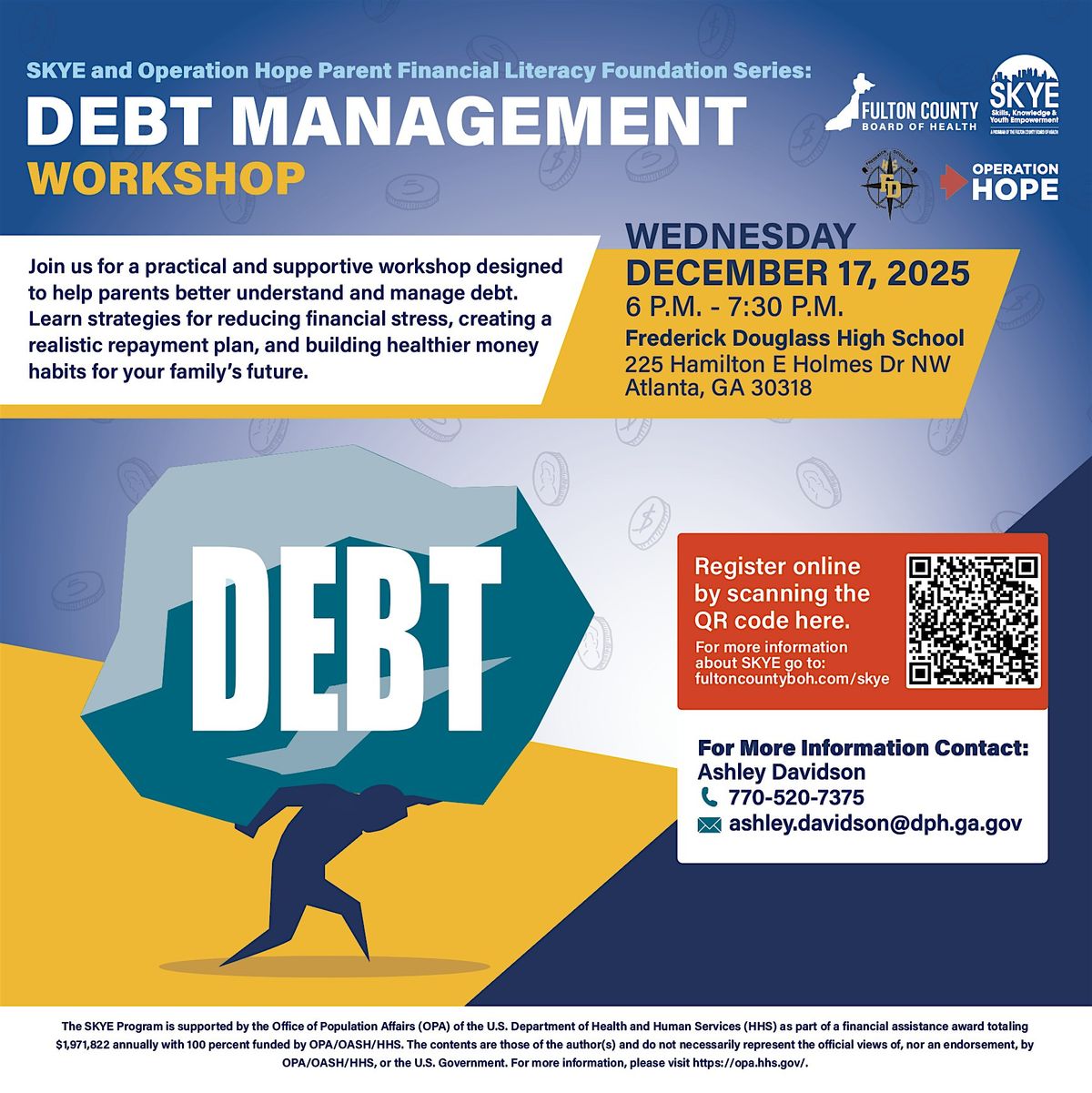 Debt Management Workshop, 17 December | Event in Atlanta | AllEvents