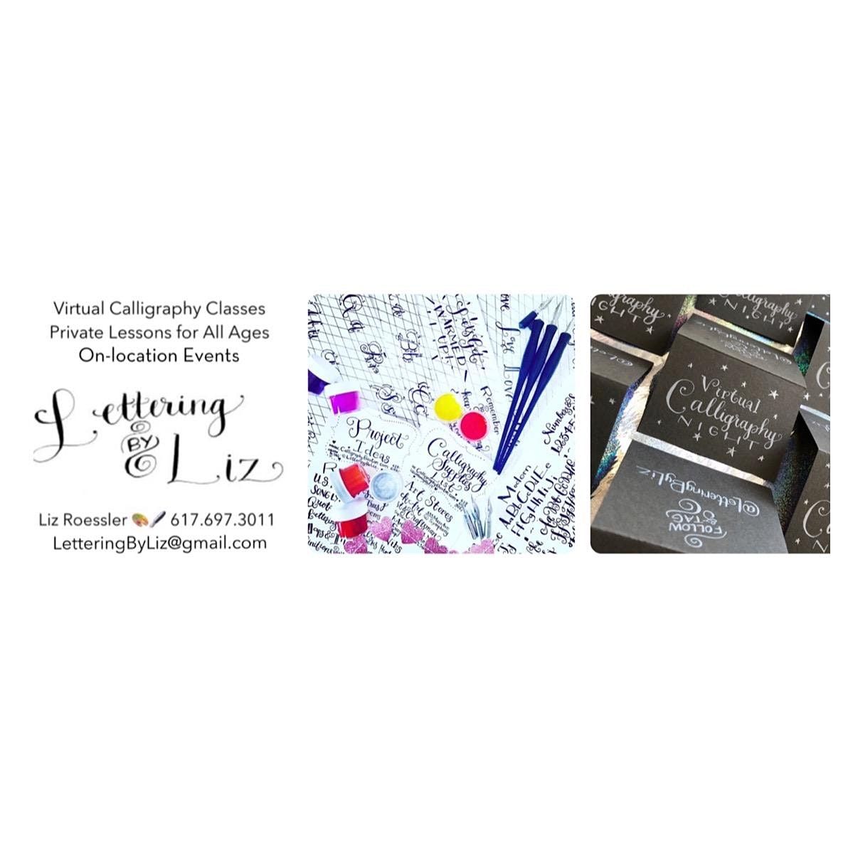 Virtual Modern Calligraphy For Beginners With Lettering By Liz June 6 To September 27 Online Event Allevents In