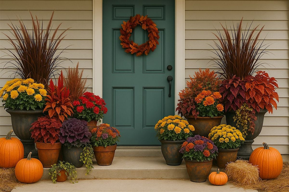 Brush and Blooms Fall Flair: Annual Planter Design Class, 2 September | Event in Thiensville | AllEvents
