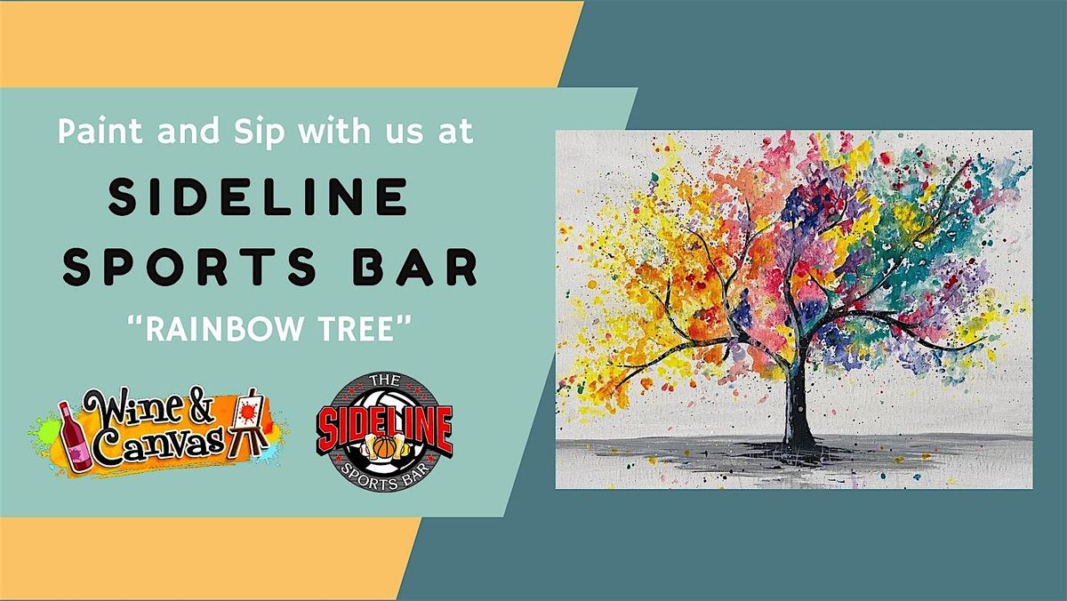 Rainbow Tree - Paint and Sip at The Sideline - Owosso, 27 August | Event in Owosso | AllEvents