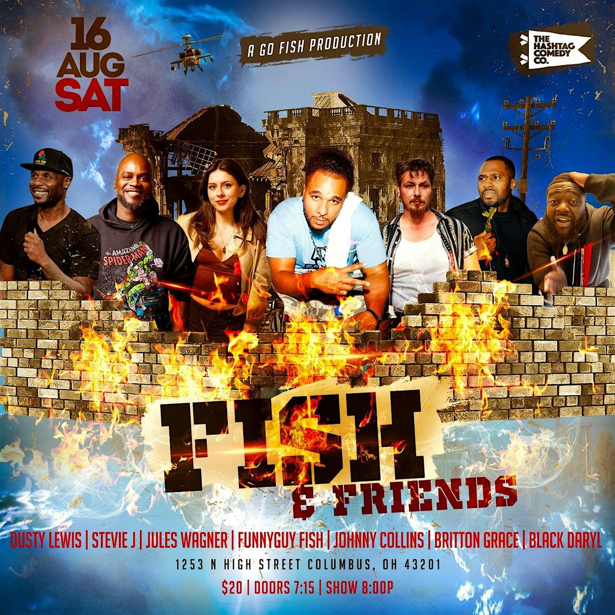 Fish and Friends, 16 August | Event in Columbus | AllEvents