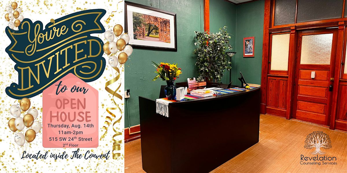 Revelation Counseling Services - OPEN HOUSE, 14 August | Event in San Antonio | AllEvents