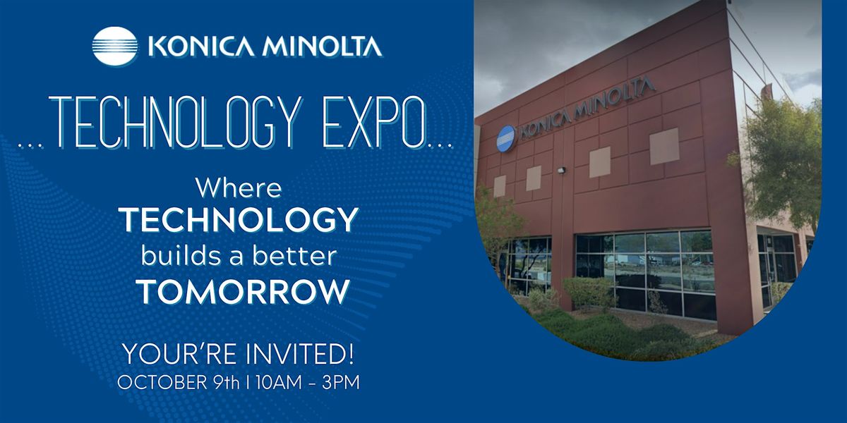 "Where TECHNOLOGY builds a better TOMORROW", 9 October | Event in Las Vegas | AllEvents