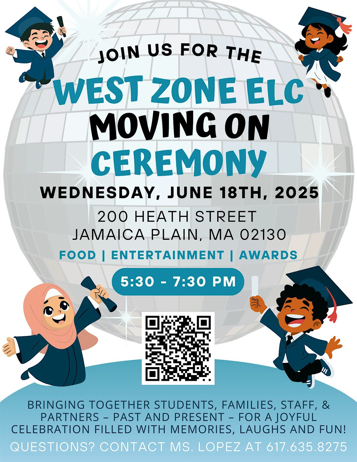 West Zone Early Learning Center Moving on Ceremony, 18 June | Event in Boston | AllEvents