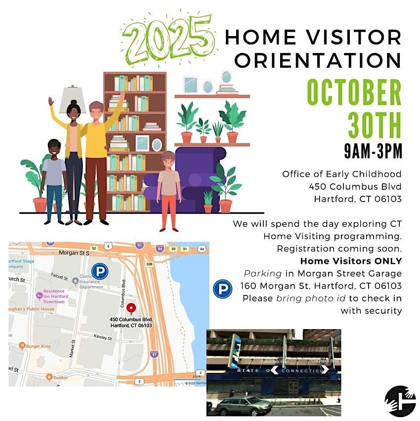 2025 OEC CT Home Visiting (Home Visitor Orientation), 30 October | Event in Hartford | AllEvents