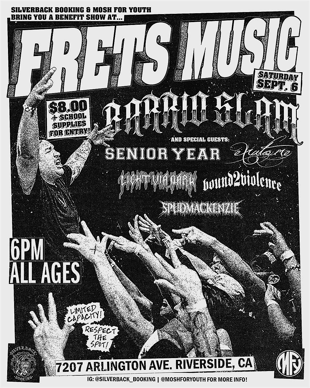 9/6 @ Frets Music Riverside, 6 September | Event in Riverside | AllEvents