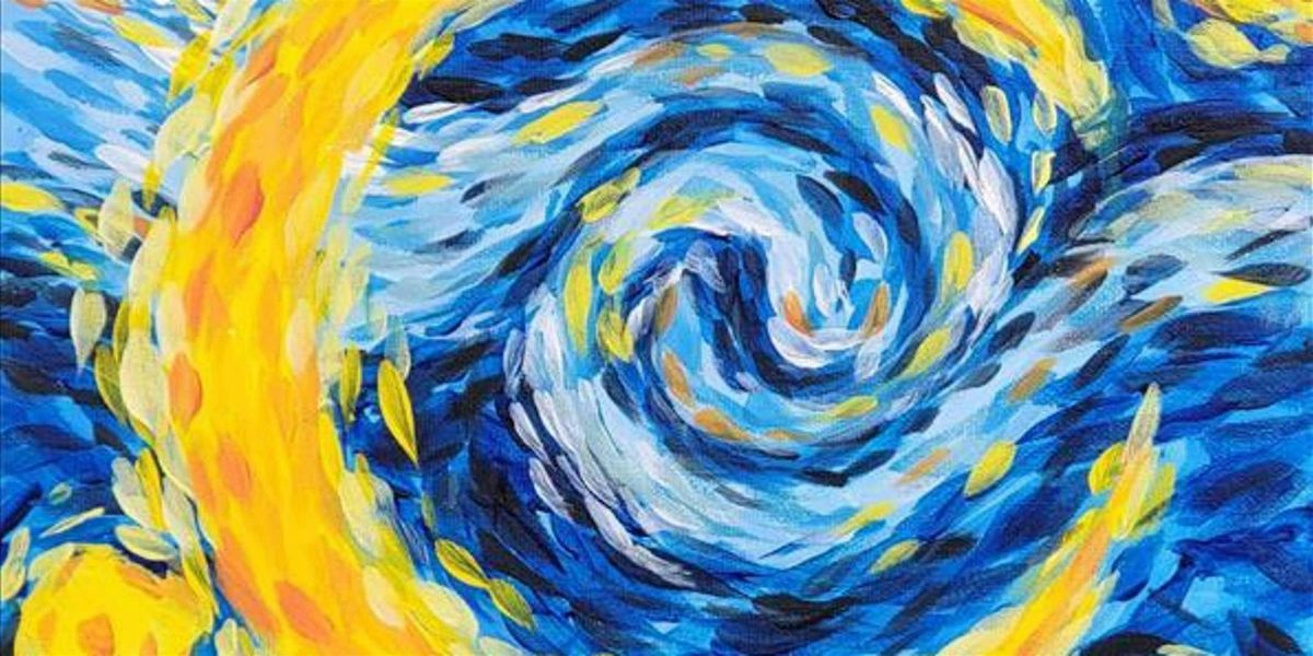 Van Gogh Stars and Moon - Paint and Sip by Classpop!™, 29 June | Event in Pasadena | AllEvents