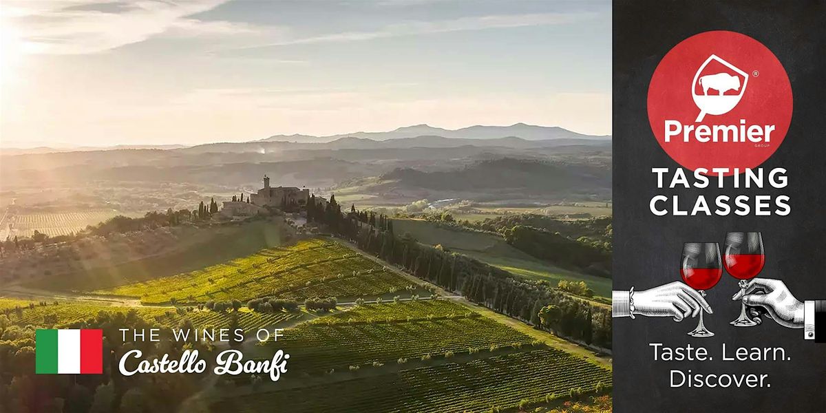 Tasting Class: Wines from Italian Producer, Banfi, 4 November | Event in Amherst | AllEvents