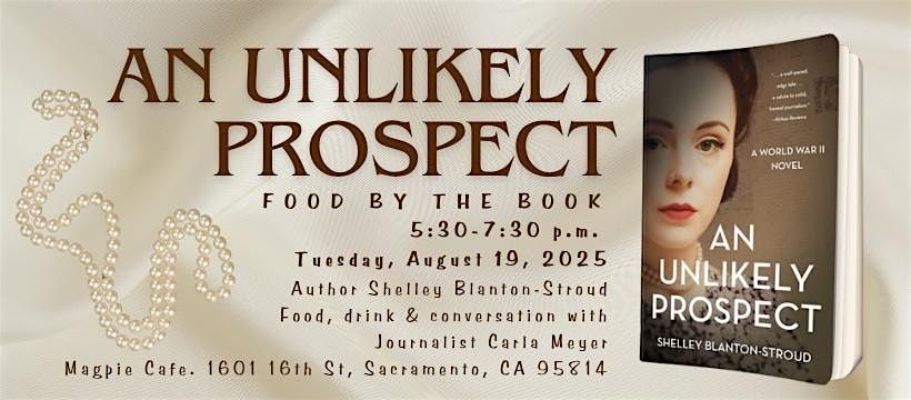 UNLIKELY PROSPECT BOOK LAUNCH, 19 August | Event in Sacramento | AllEvents