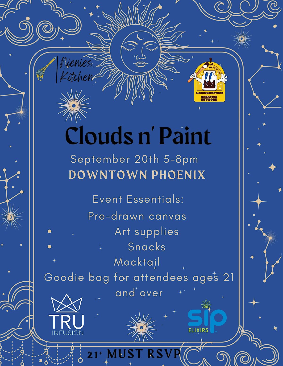 Clouds n'Paint, 20 September | Event in Phoenix | AllEvents