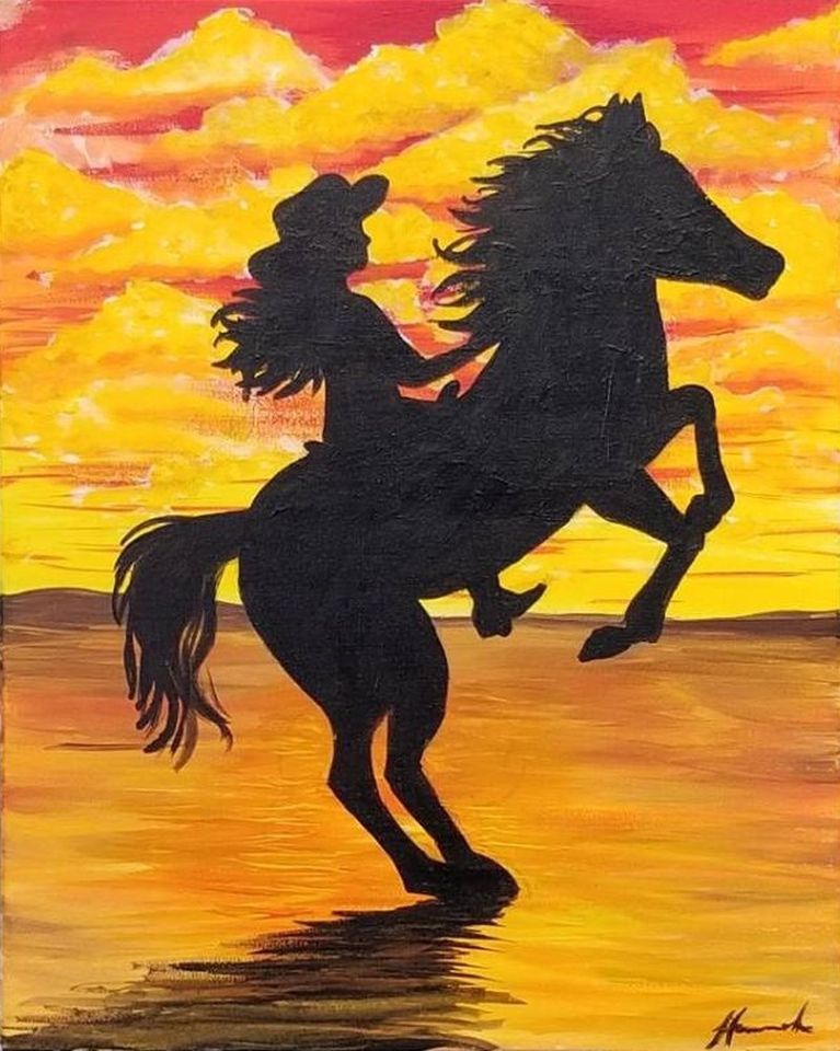 Sip & Paint on the Patio!, PBR Lockhart Huntsville, July 24 2023