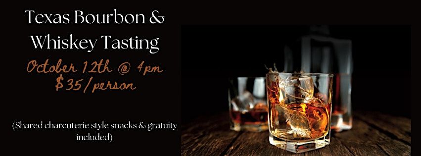 Texas Bourbon & Whiskey Tasting at The Red Feather, 12 October | Event in Melissa | AllEvents