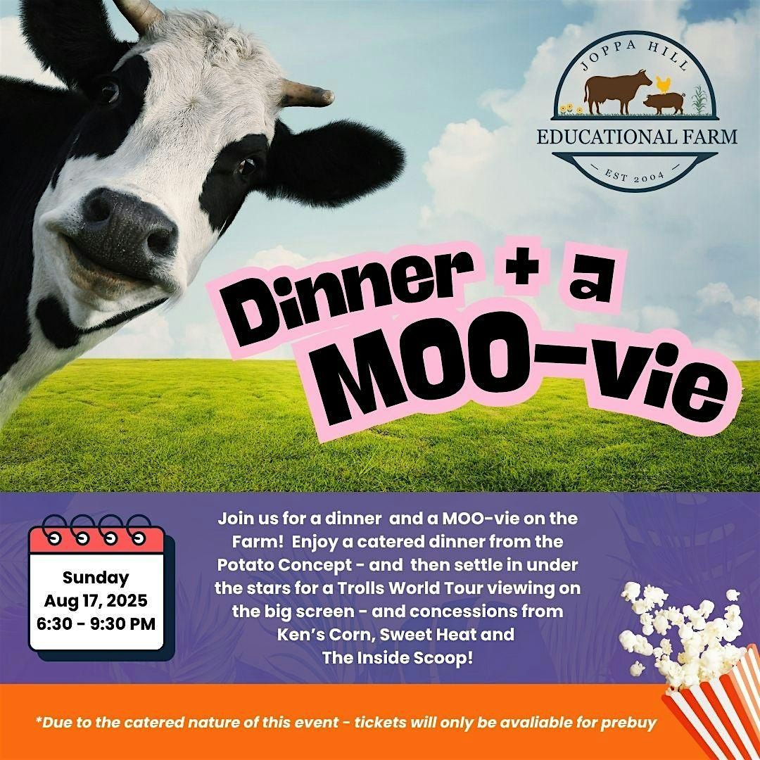 Dinner + a MOO-vie, 17 August | Event in Bedford | AllEvents