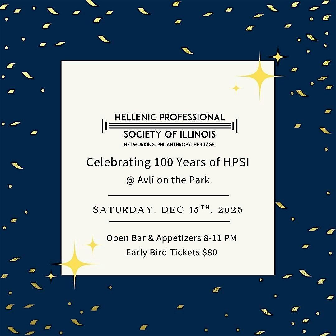 HPSI 100 Year Anniversary Party, 13 December | Event in Chicago | AllEvents