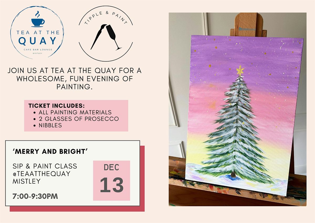 Christmas Tipple & Paint, 13 December | Event in Harwich | AllEvents