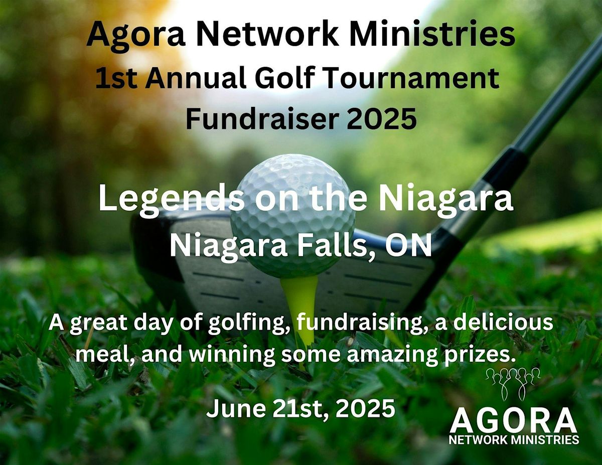 Agora Network Ministries Golf Tournament Fundraiser, 21 June | Event in Niagara Falls | AllEvents