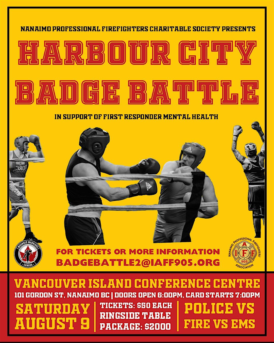 Harbour City Badge Battle 2, 9 August | Event in Nanaimo | AllEvents