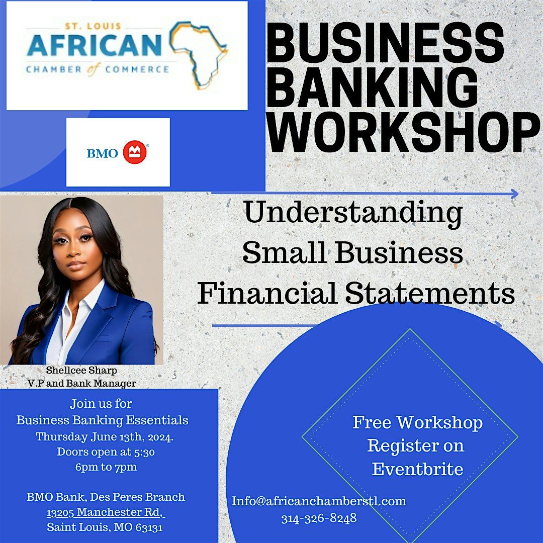 Business Banking Workshop: Small Business Financial Statements, 14 August | Event in Clayton | AllEvents