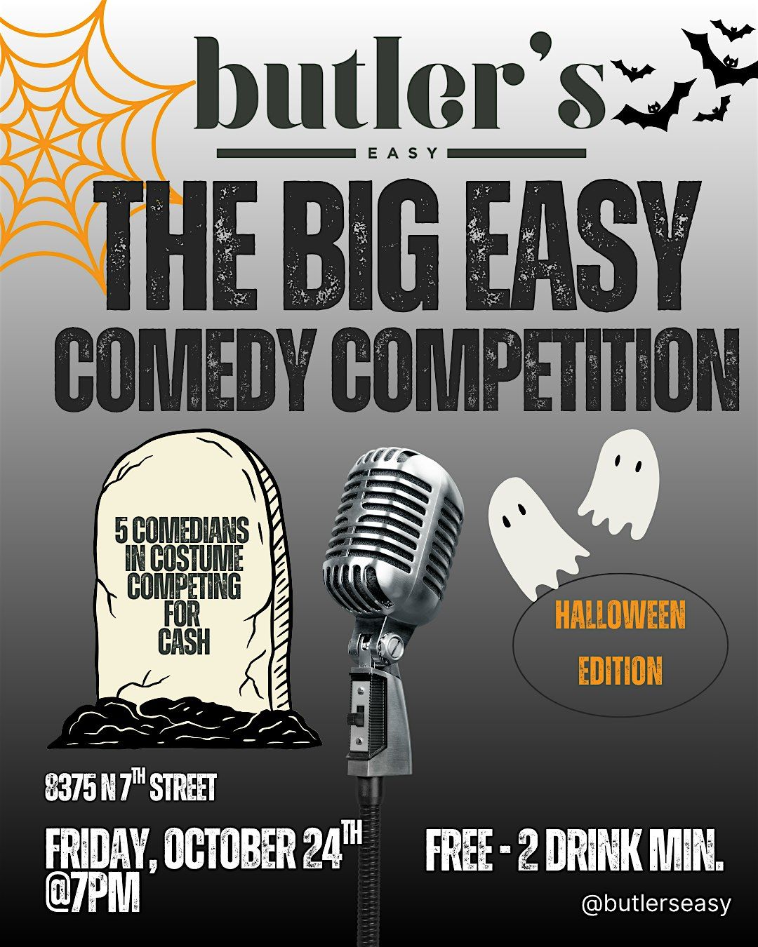 THE BIG EASY - Comedy Competition IN COSTUME, 24 October | Event in Phoenix | AllEvents