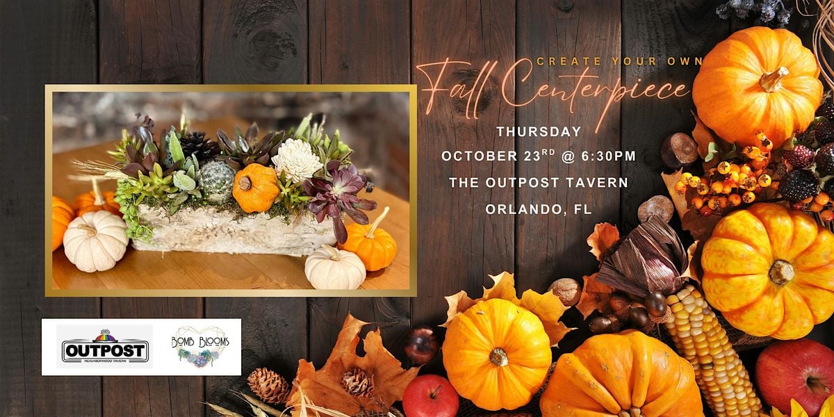 Design Your Own Fall Succulent Centerpiece, 23 October | Event in Orlando | AllEvents