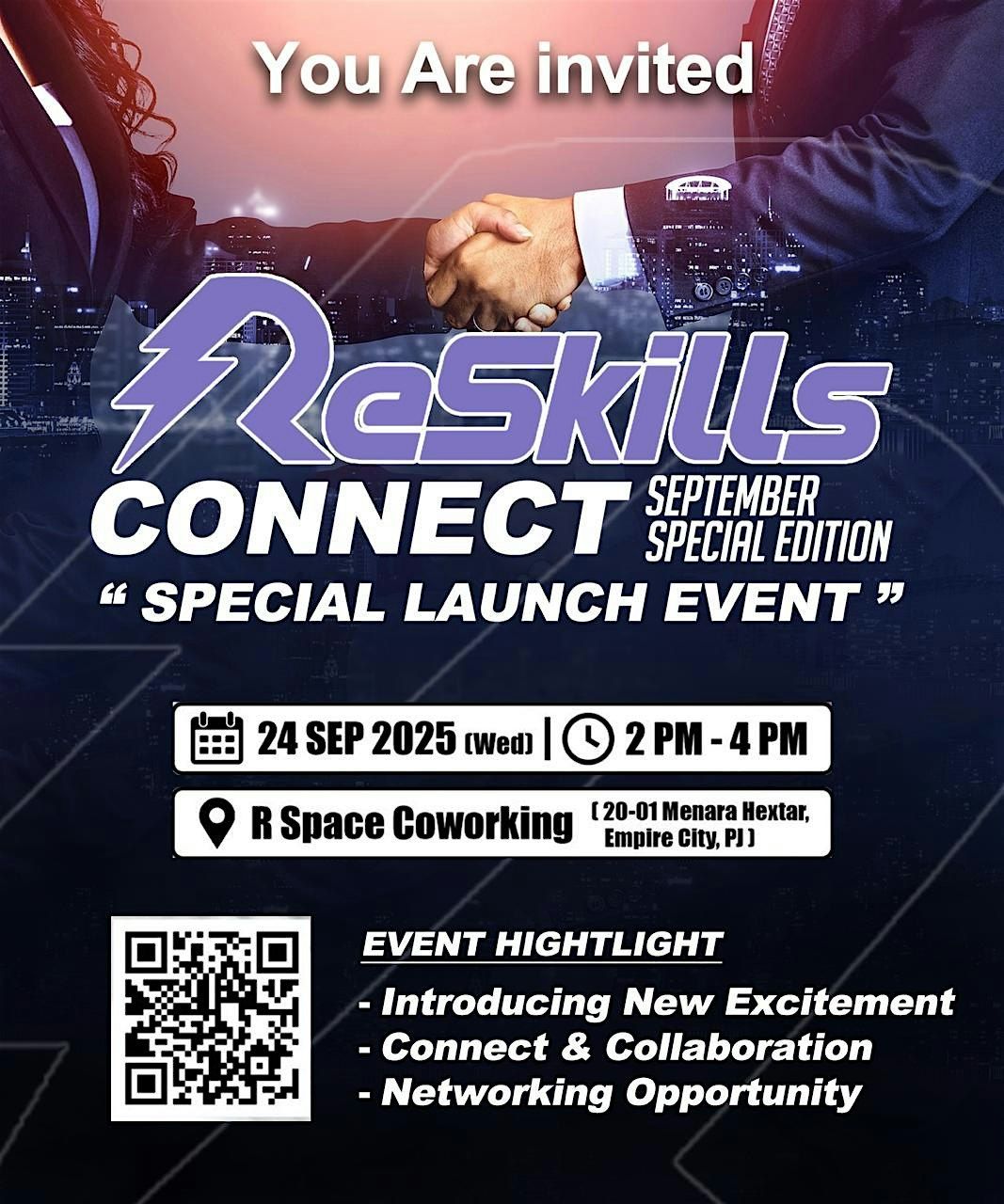 ReSkills Connect:  September Special Edition ✨, 24 September | Event in Petaling Jaya | AllEvents