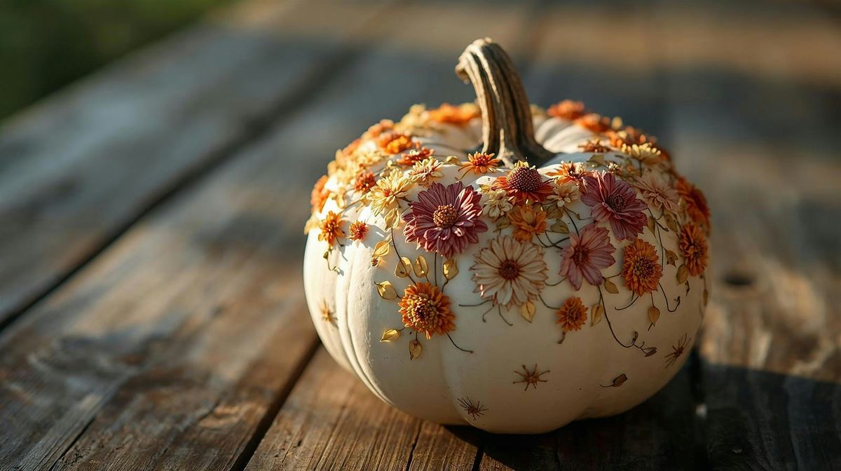 The Pumpkin Transformation: Floral Design Meets Decoupage, 23 October | Event in Minnetonka | AllEvents