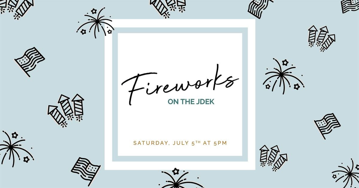 Fireworks on the Jdek, 5 July | Event in Grand Rapids | AllEvents