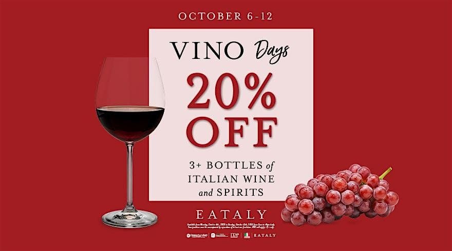 Vino Days: A Wine Tasting Experience, 11 October | Event in Toronto | AllEvents