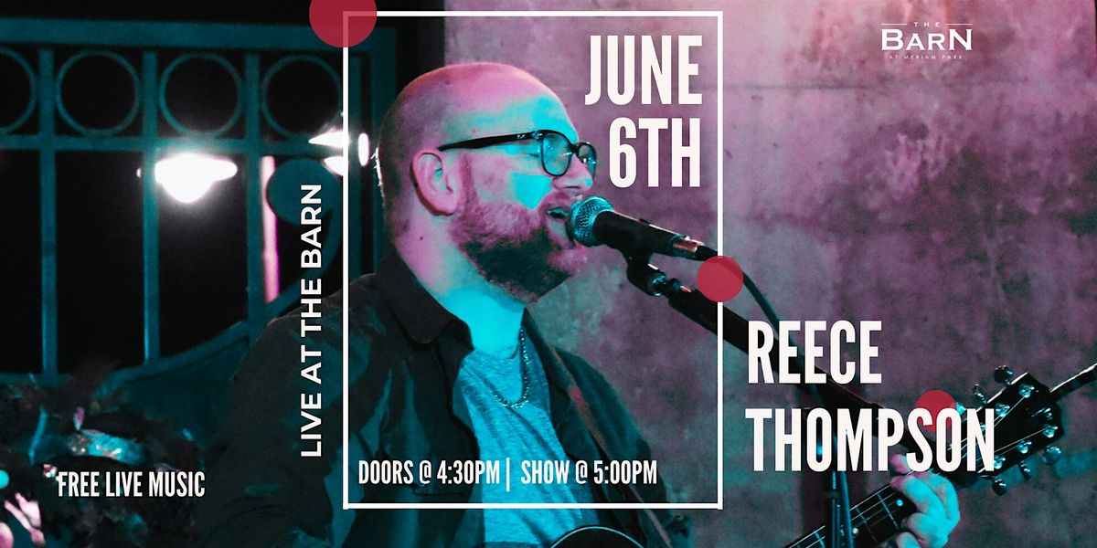 Reece Thompson, 6 June | Event in Chico | AllEvents