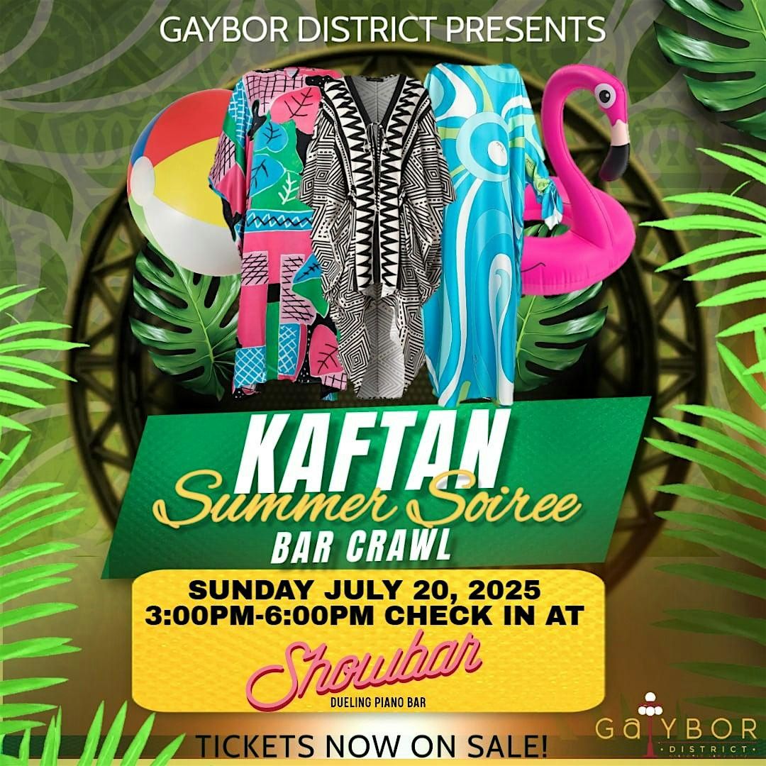 Kaftan Summer Soiree Bar Crawl, 20 July | Event in Tampa | AllEvents