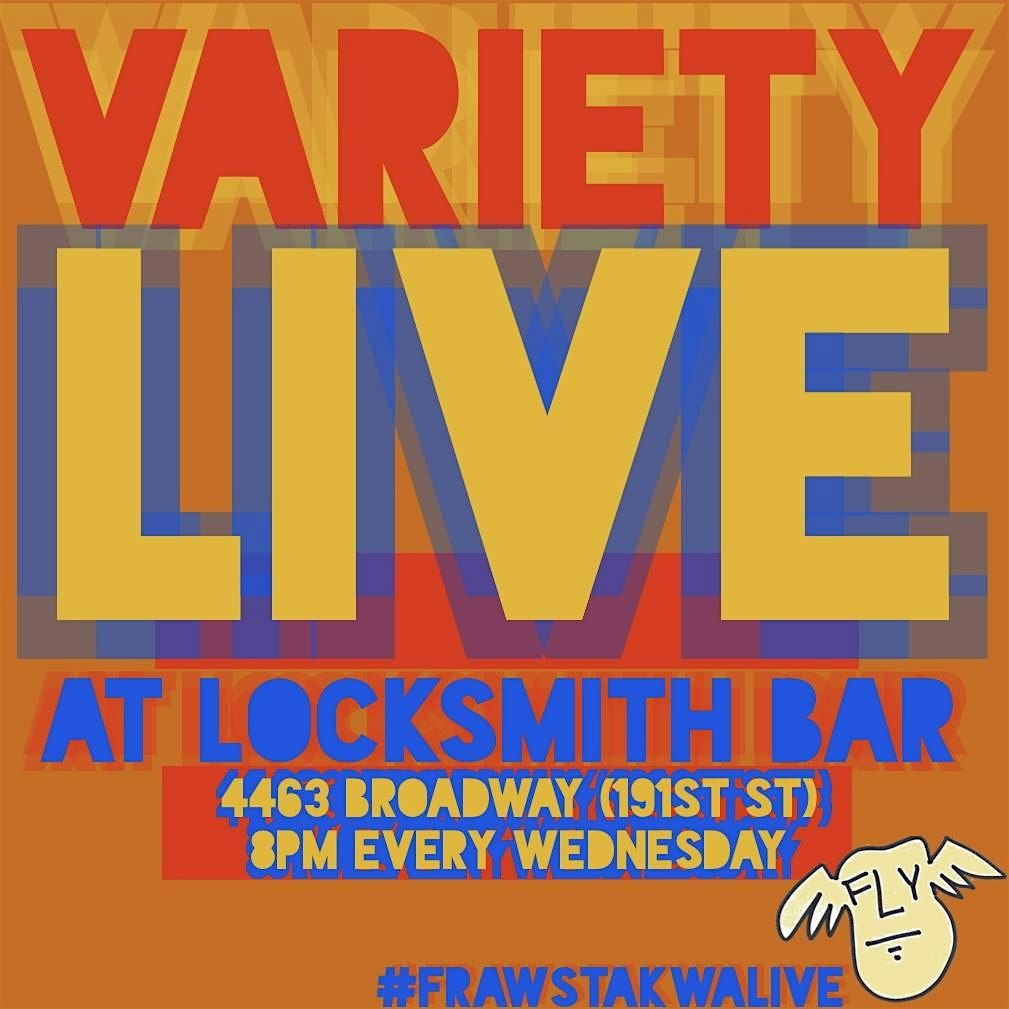 variety: LIVE at Locksmith Bar… | Event in New York | AllEvents