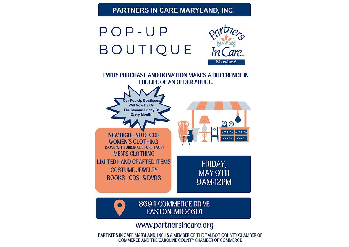 Pop-Up Boutique Partners in Care Midshore | Event in Easton | AllEvents