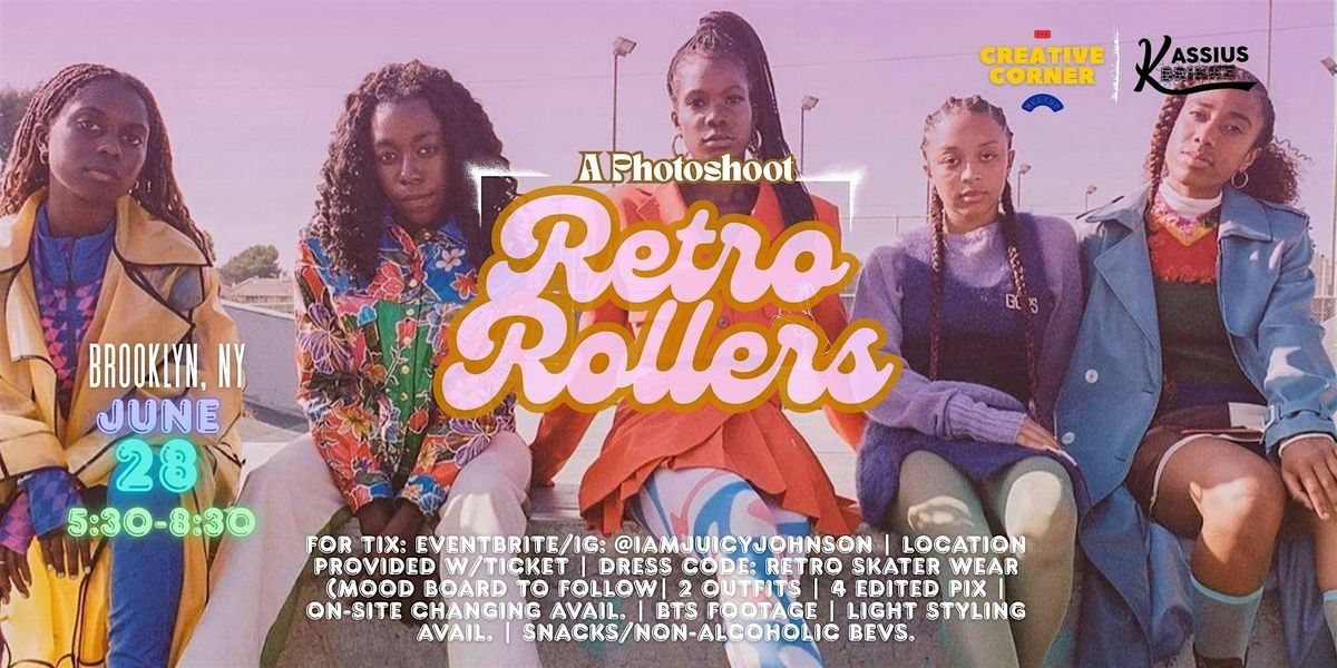 Retro Rollers: A Photoshoot, 28 June | AllEvents