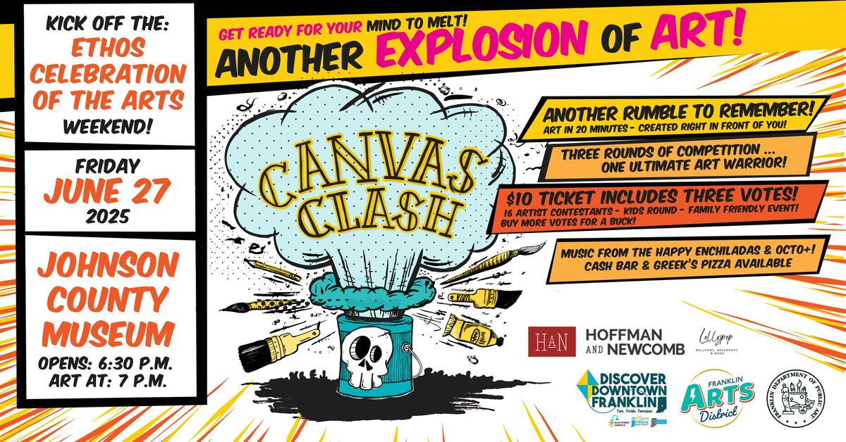 Canvas Clash 2025, 27 June | Event in Franklin | AllEvents