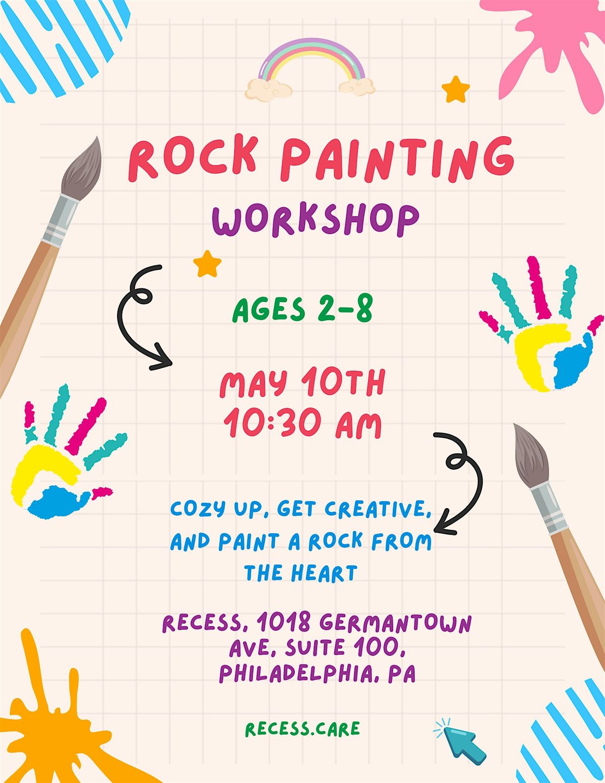 Rock Painting at Recess | Event in Philadelphia | AllEvents