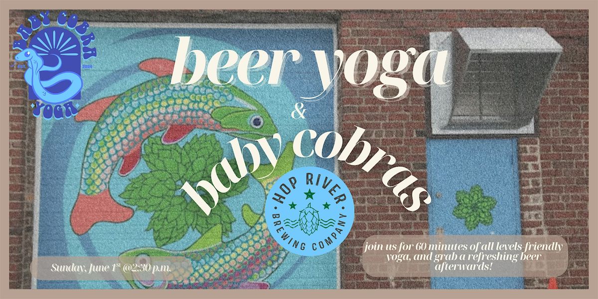Baby Cobras & Beer Yoga, 1 June | Event in Fort Wayne | AllEvents
