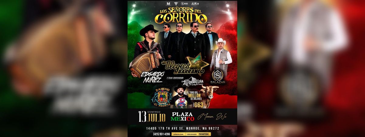 ALEGRES DEL BARRANCO, EDGARDO NUÑEZ, 13 July | Event in Monroe | AllEvents