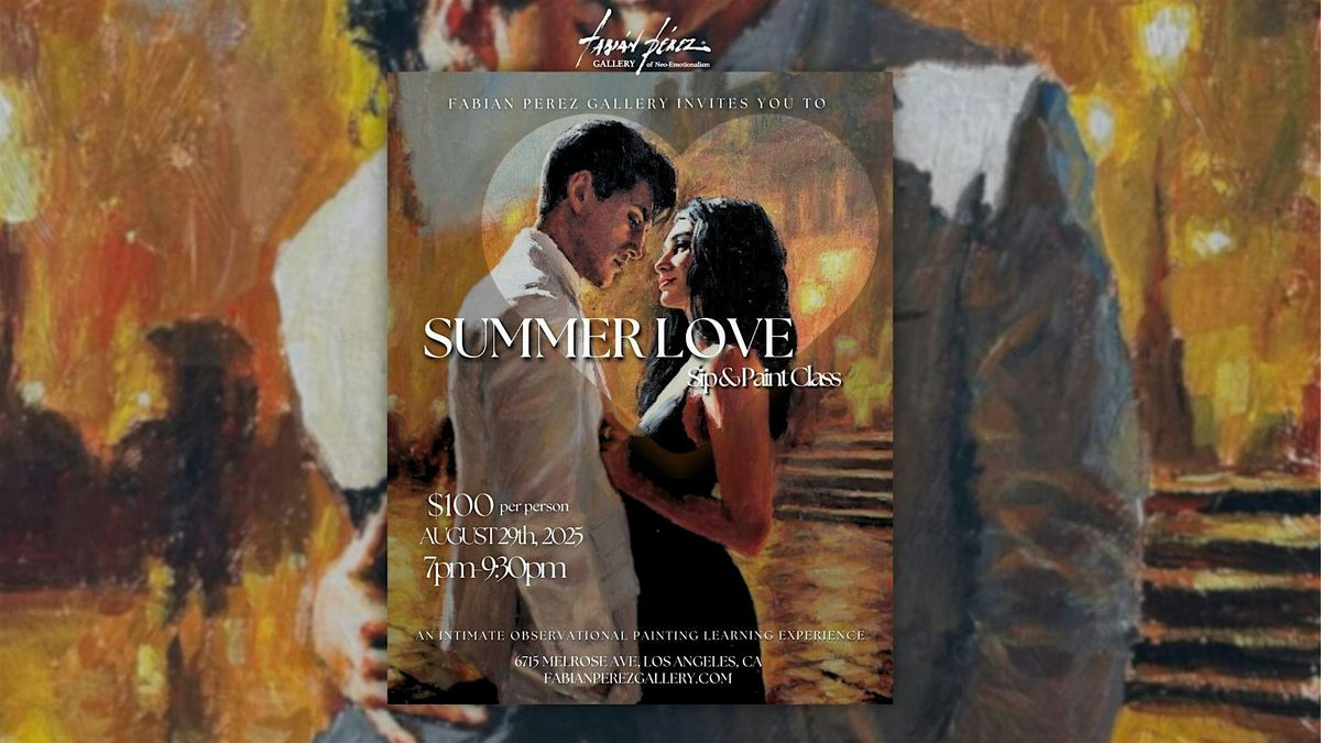 Summer Love Sip & Paint Class | Event in Los Angeles | AllEvents