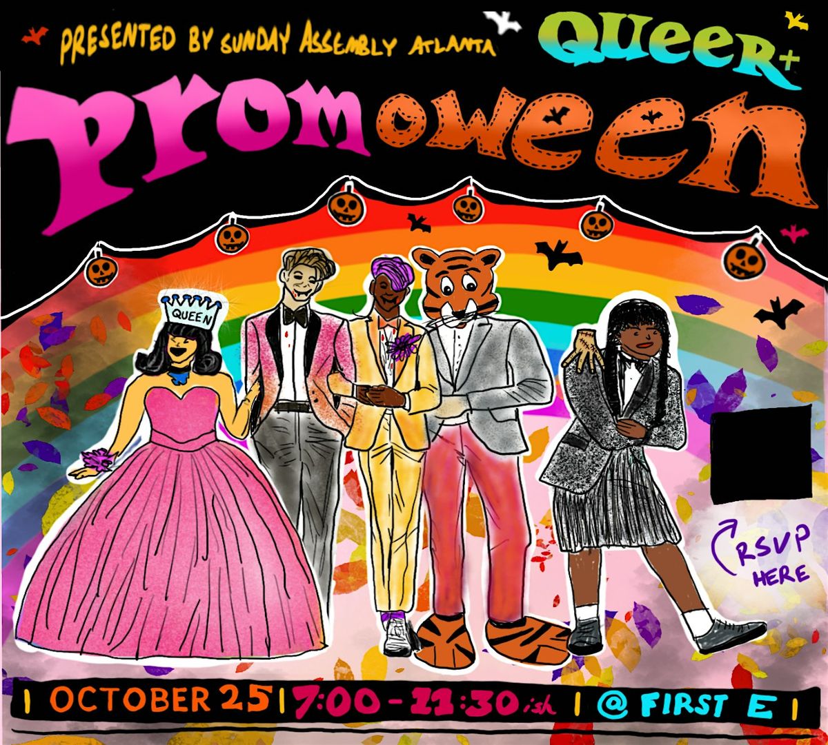 Promoween! Sunday Assembly Atlanta's 2025 Queer Prom, 25 October | Event in Atlanta | AllEvents