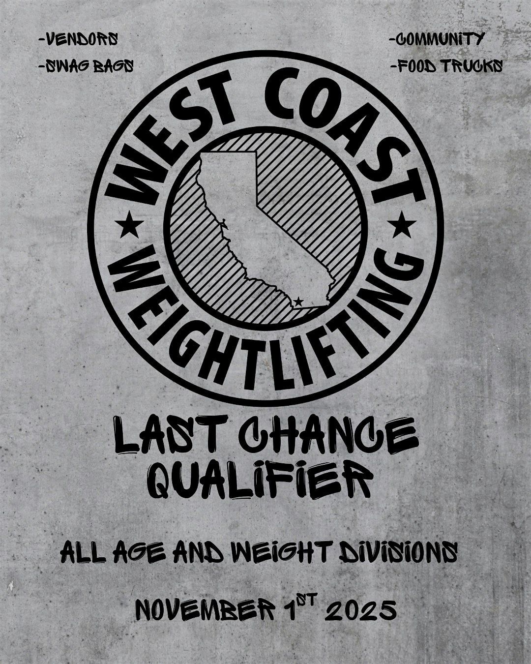 2025 LAST CHANCE QUALIFIER, 1 November | Event in Santee | AllEvents