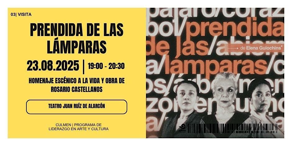 CULMEN | Prendida de las Lámparas, 23 August | Event in Ciudad de México | AllEvents