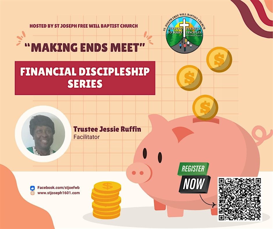 "Making Ends Meet" Financial Discipleship Series, 27 September | Event in Baltimore | AllEvents