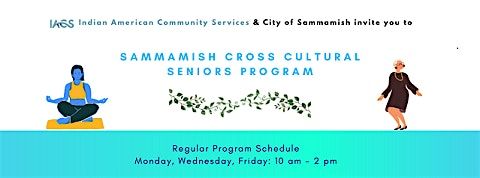 Sammamish Seniors Program - May 2025 Meetups, 2 May | Event in Sammamish | AllEvents
